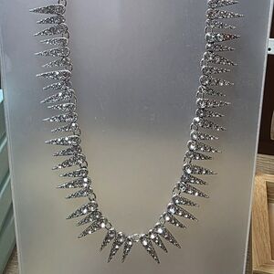 Park Lane Dazzling Silver Icicle Necklace
